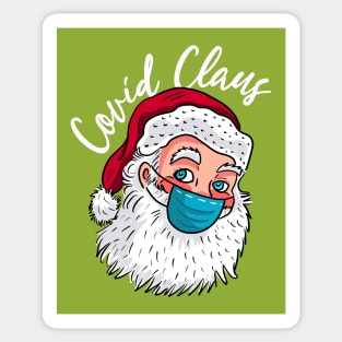 Covid Claus Sticker